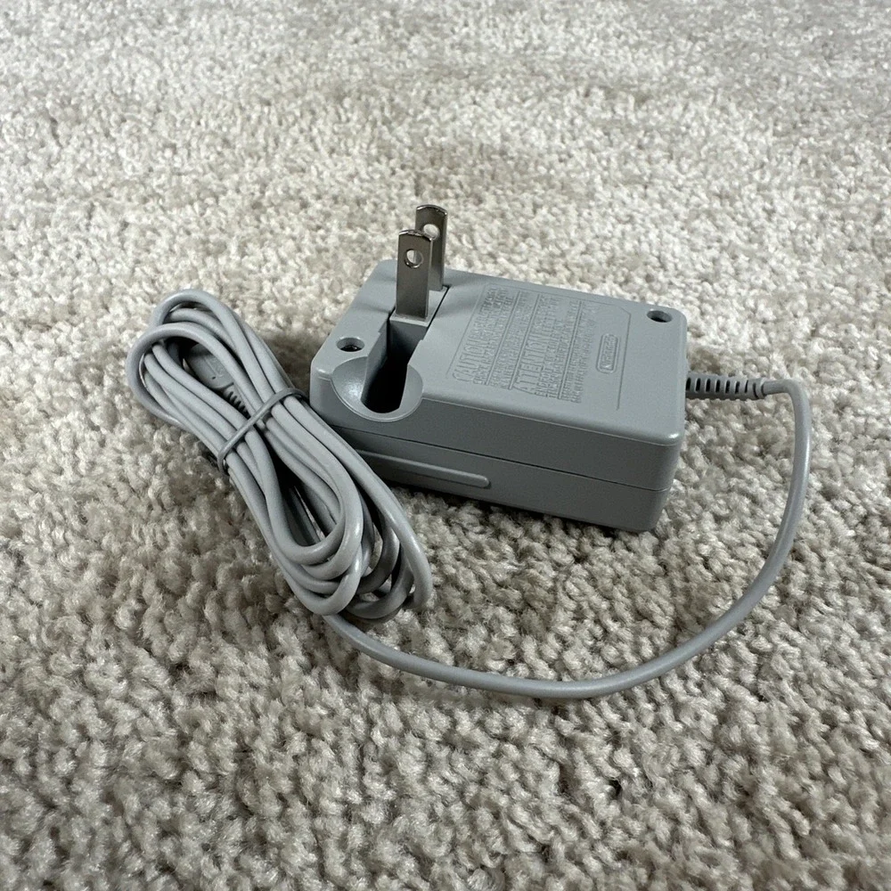 Official Nintendo AC Adapter WAP-002 OEM Charger 3DS XL 2DS DSi Power Supply